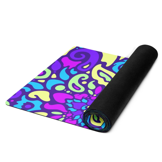 Psychedelic Maximalist Yoga Mats image 1