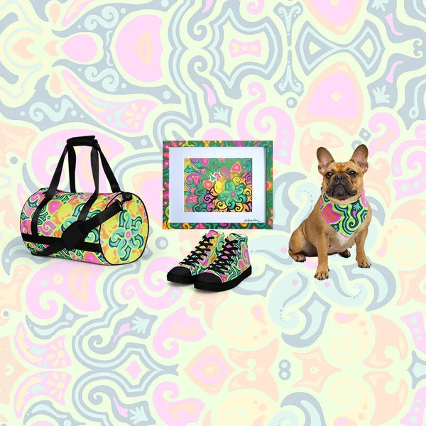 The "Visual Dopamine" Philosophy: Why I Love Painting in Bright, Bold Colors - Design By Nissa