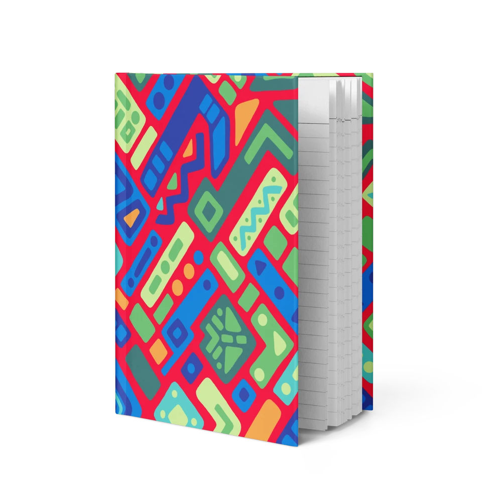 Psychedelic Maximalist Hardcover Journals - Reef Prism image