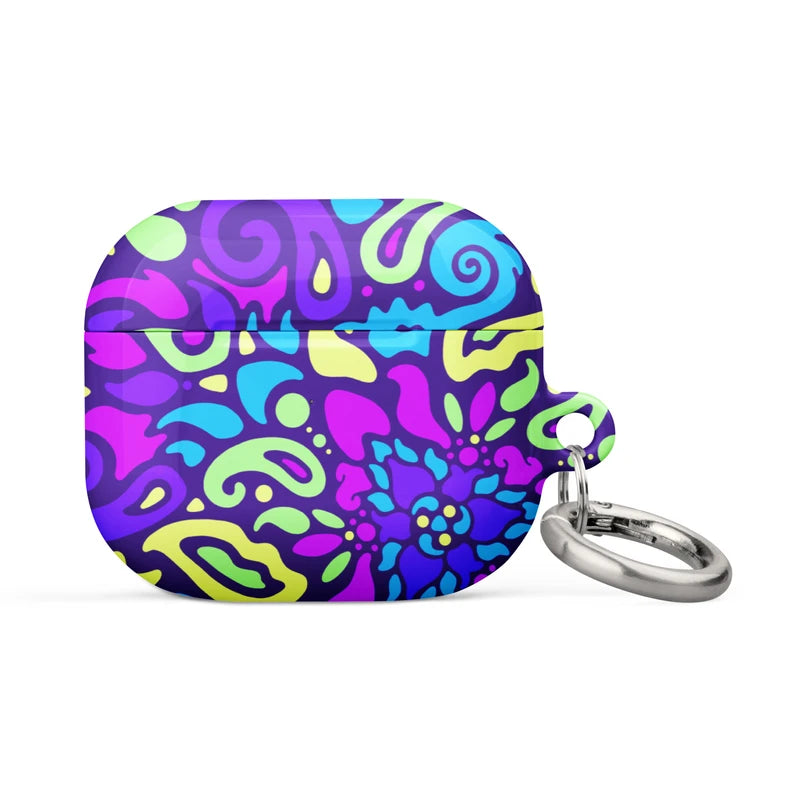 Psychedelic Maximalist AirPods® Cases - Cyber Bloom, AirPods Gen3 image
