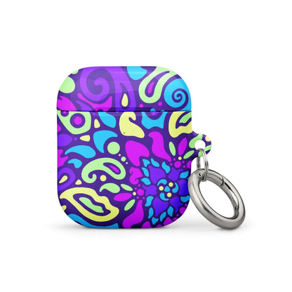 Psychedelic Maximalist AirPods® Cases - Cyber Bloom, AirPods Gen1 image