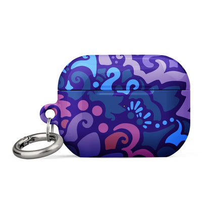 Psychedelic Maximalist AirPods® Cases - Midnight Berry, AirPods Pro Gen2 image