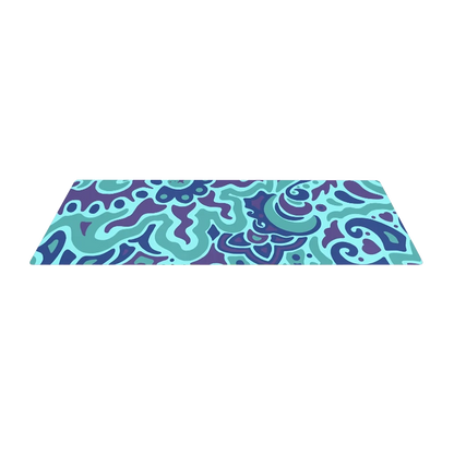 Psychedelic Maximalist Yoga Mats - Electric Bloom image