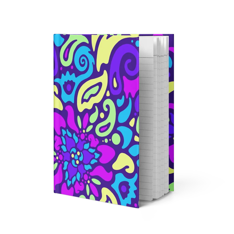 Psychedelic Maximalist Hardcover Journals image 0