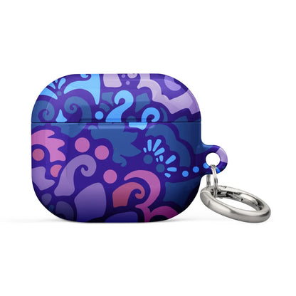 Psychedelic Maximalist AirPods® Cases - Midnight Berry, AirPods Gen3 image