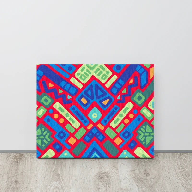 Psychedelic Maximalist Canvas Prints - Reef Prism, 16×20 image