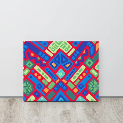 Psychedelic Maximalist Canvas Prints - Reef Prism, 16×20 image
