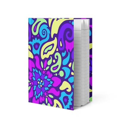 Psychedelic Maximalist Hardcover Journals - Cyber Bloom image