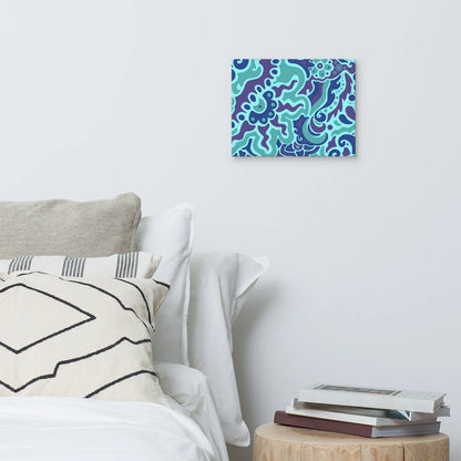 Psychedelic Maximalist Canvas Prints image 3