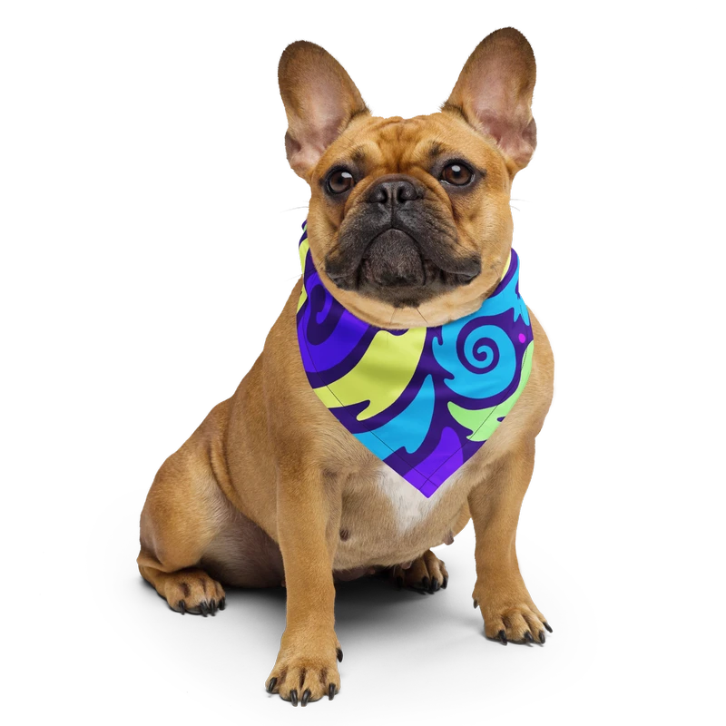 Psychedelic Maximalist All-Over Print Bandanas image 0