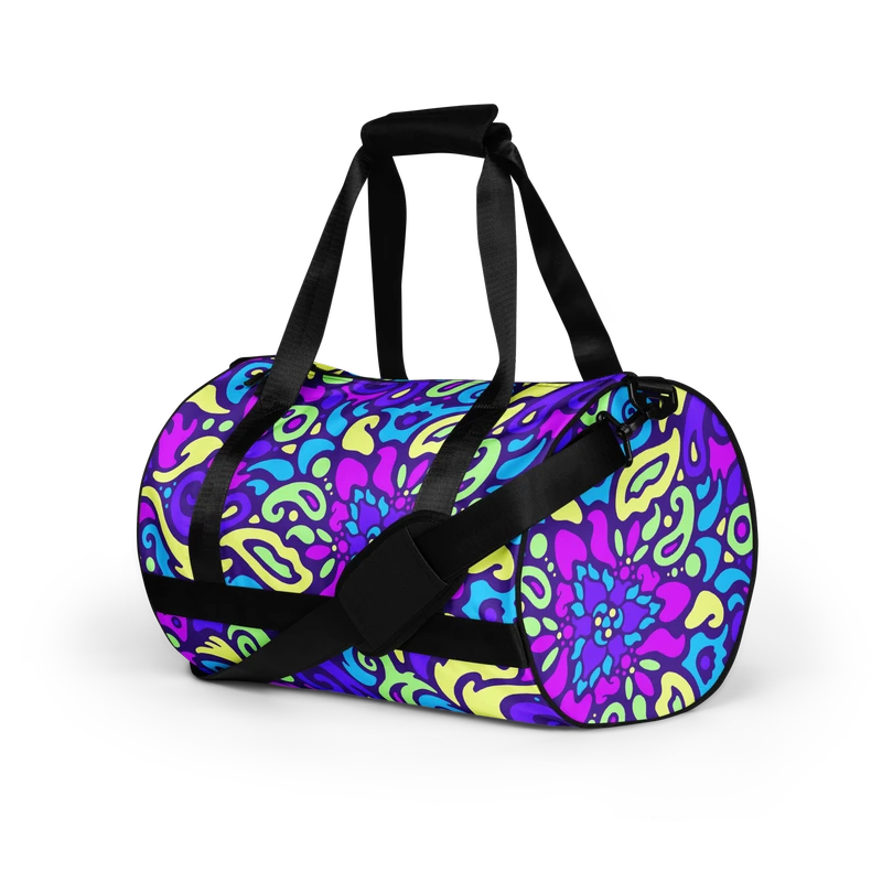 Psychedelic Maximalist All-Over Print Gym Bags image 0