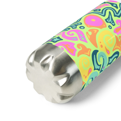 Psychedelic Maximalist Stainless Steel Water Bottles image 5