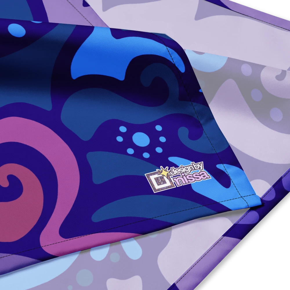 Psychedelic Maximalist All-Over Print Bandanas image 2