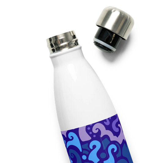 Psychedelic Maximalist Stainless Steel Water Bottles image 1