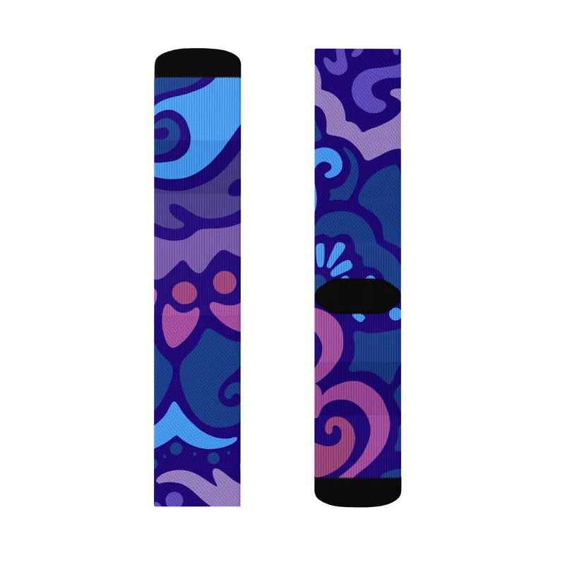 Psychedelic Maximalist Crew Socks image 5
