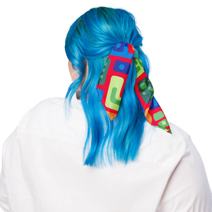 Psychedelic Maximalist All-Over Print Bandanas image 5