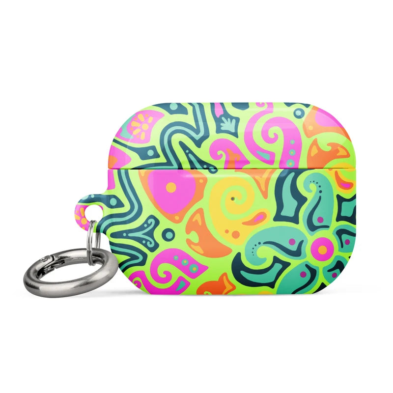 Psychedelic Maximalist AirPods® Cases - Sunflare Garden, AirPods Pro Gen2 image