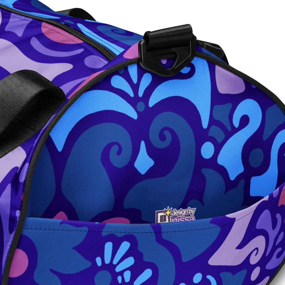 Psychedelic Maximalist All-Over Print Gym Bags image 1