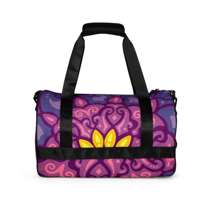 Psychedelic Maximalist All-Over Print Gym Bags image 4
