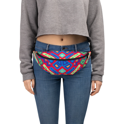Psychedelic Maximalist All-Over Print Fanny Packs image 3