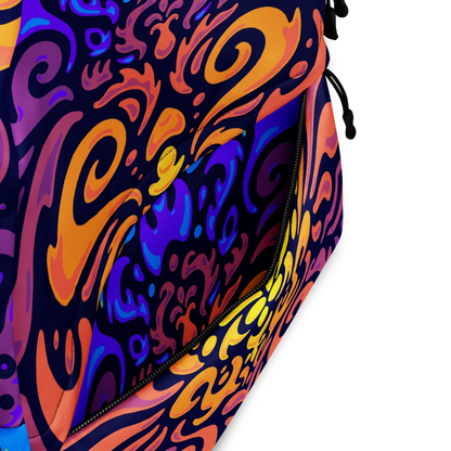Psychedelic Maximalist All-Over Print Backpacks image 7