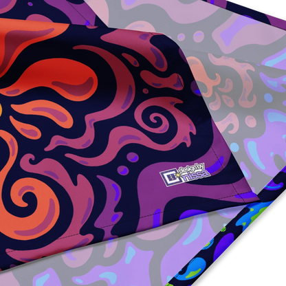 Maximalist Art Bandana - Visual Dopamine Print