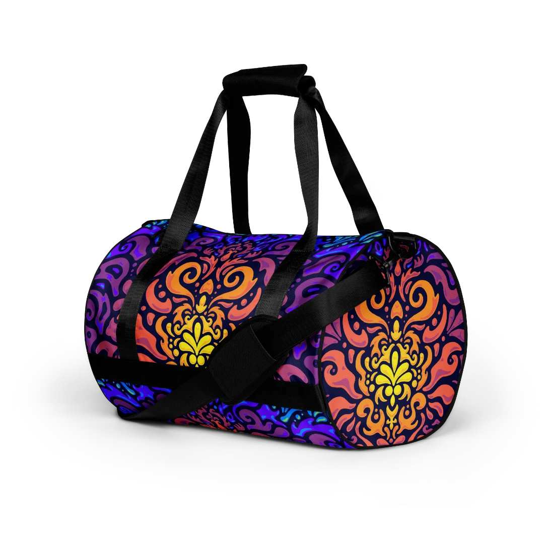 Psychedelic Art Gym Bag - Visual Dopamine - Design By Nissa