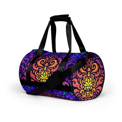Psychedelic Art Gym Bag - Visual Dopamine - Design By Nissa
