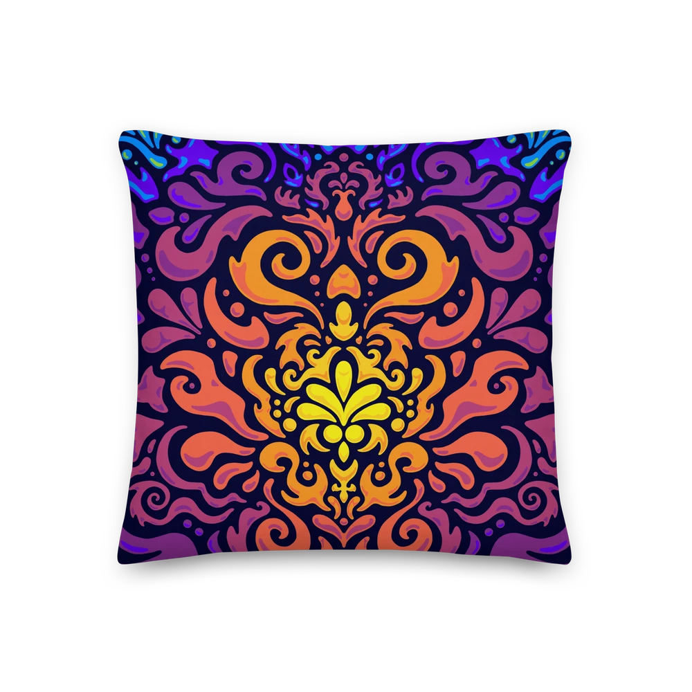 Visual Dopamine Throw Pillows - Original Art by Nissa Askew