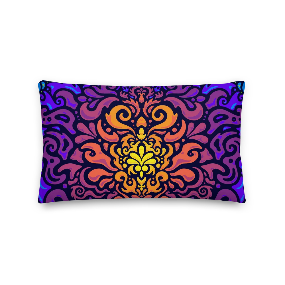 Visual Dopamine Throw Pillows - Original Art by Nissa Askew