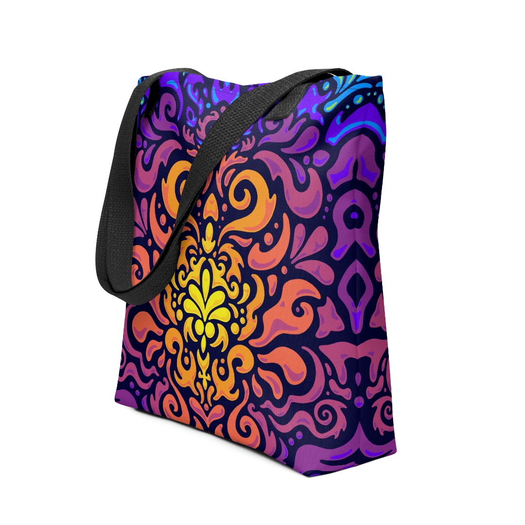 Maximalist Art Tote Bag - Visual Dopamine - Design By Nissa