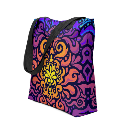 Maximalist Art Tote Bag - Visual Dopamine - Design By Nissa