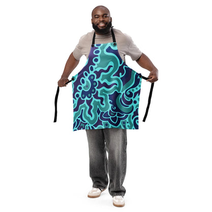 Psychedelic Maximalist All-Over Print Aprons image 4