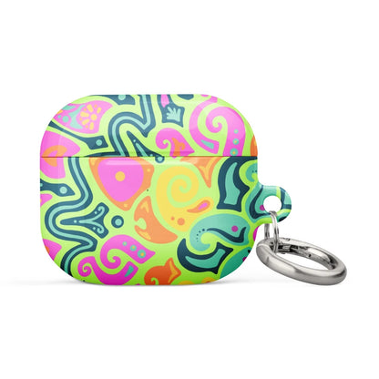 Psychedelic Maximalist AirPods® Cases - Sunflare Garden, AirPods Gen3 image