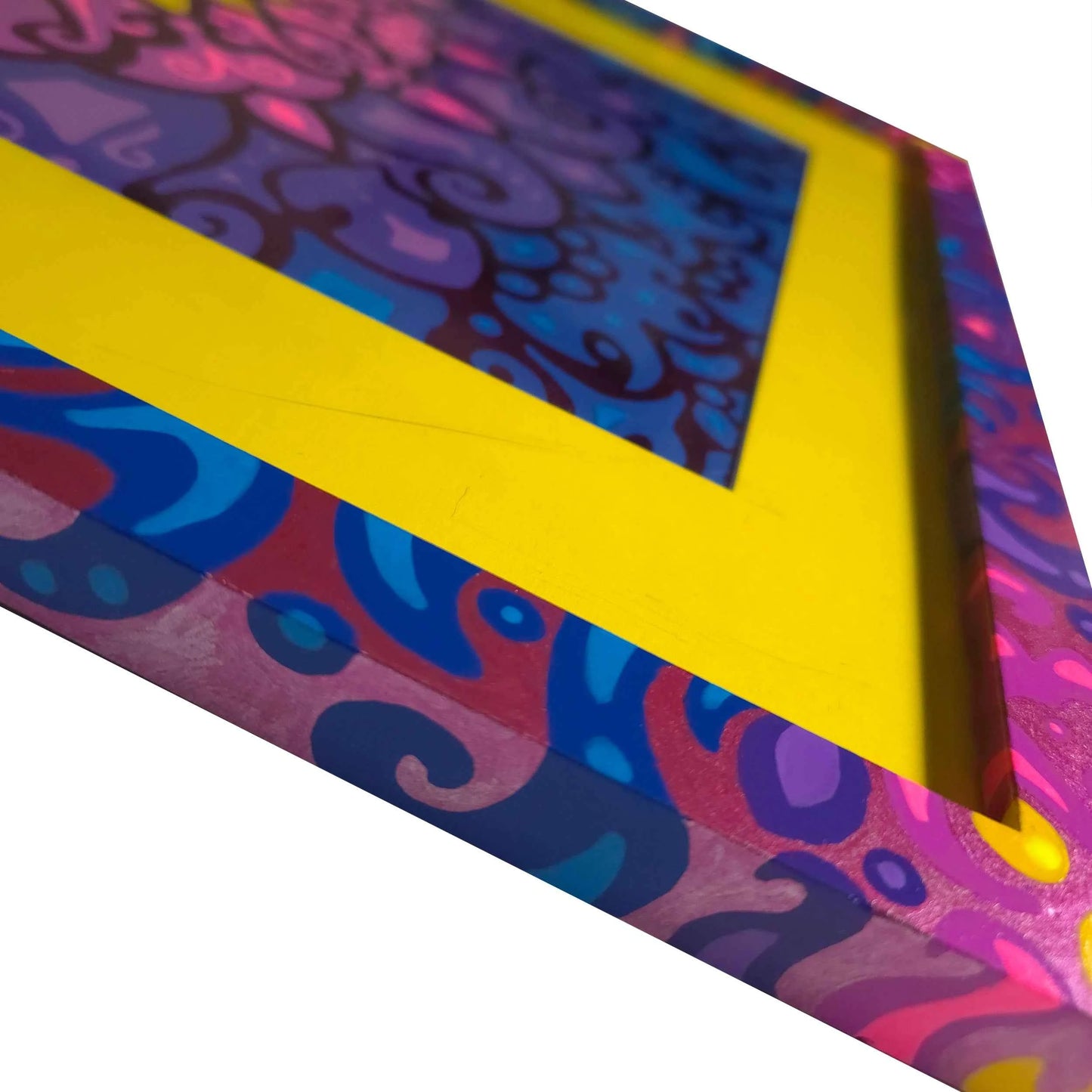 SOLD - Cosmic Dawn Original Purple Foil Art