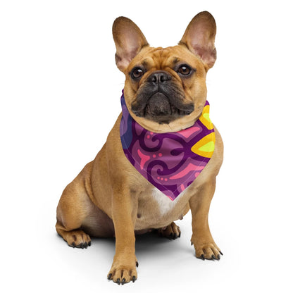 Psychedelic Maximalist All-Over Print Bandanas image 1