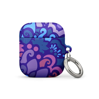 Psychedelic Maximalist AirPods® Cases - Midnight Berry, AirPods Gen1 image