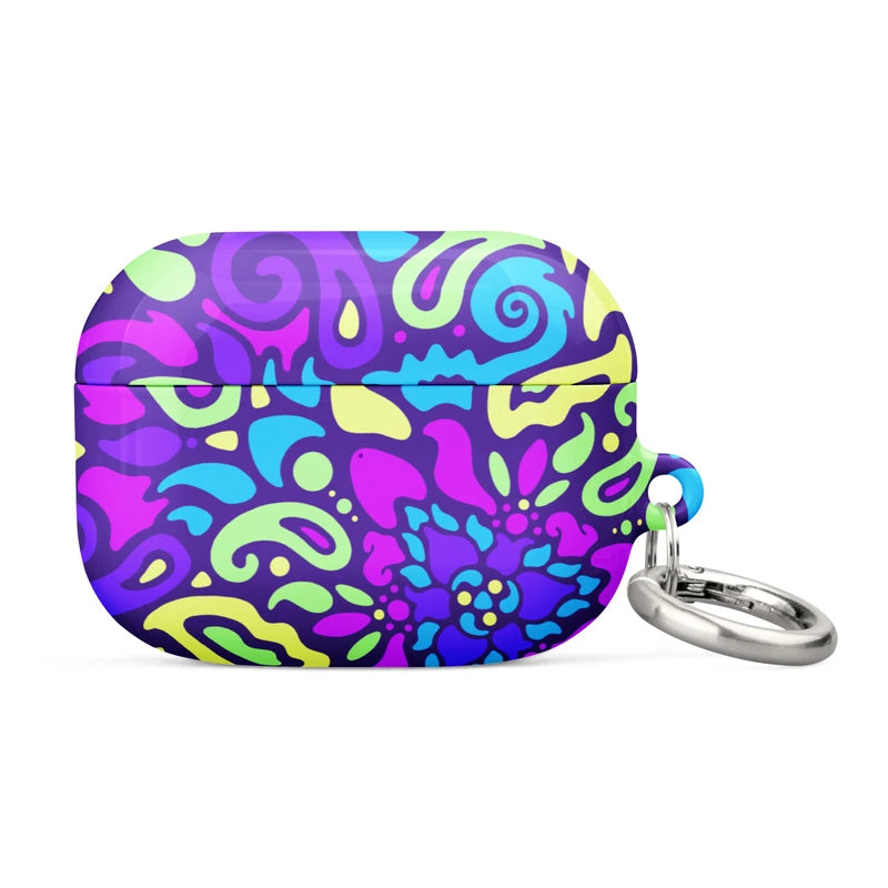 Psychedelic Maximalist AirPods® Cases - Cyber Bloom, AirPods Pro Gen1 image