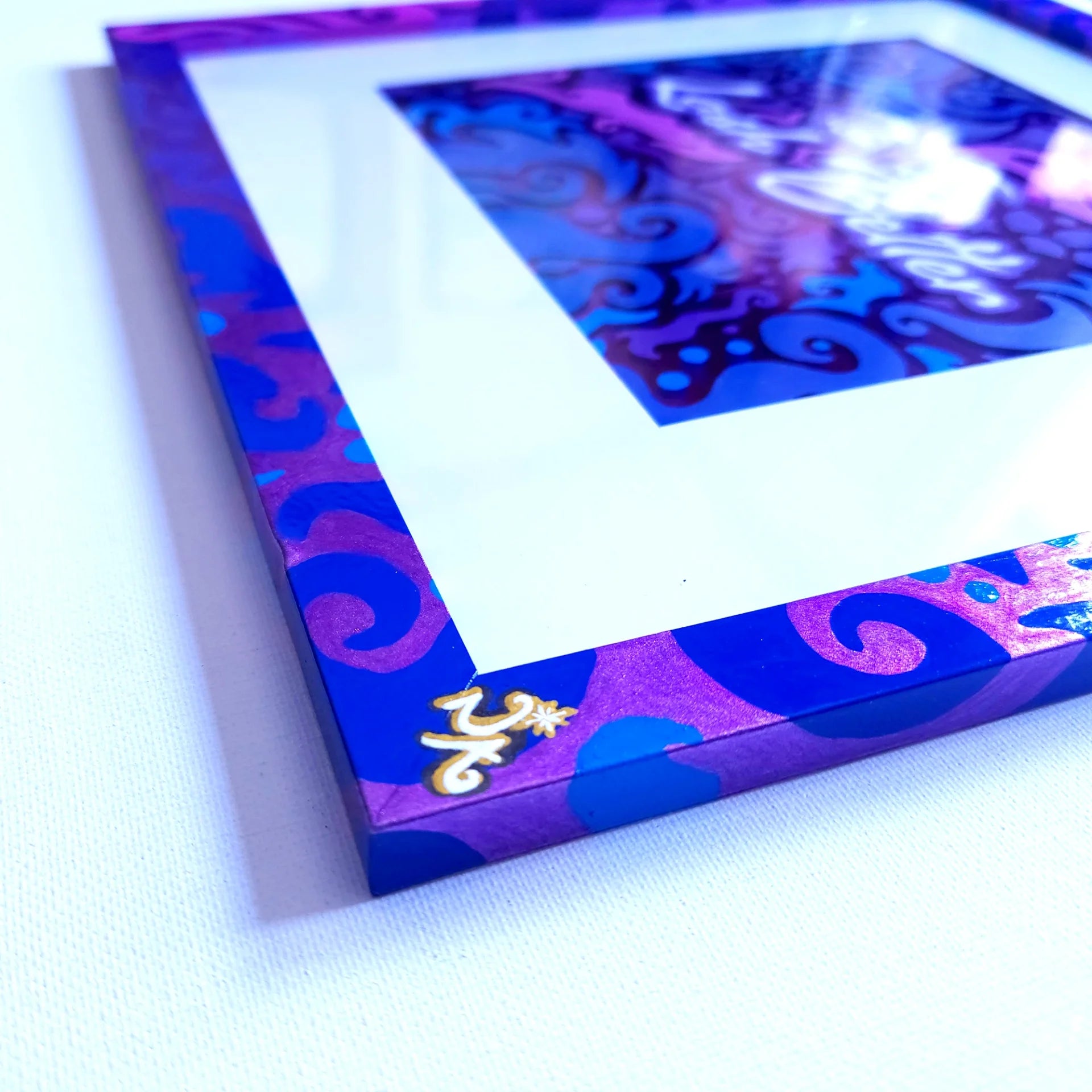 Custom Commission: Lash Better Mirror Acrylic Logo Art image 3