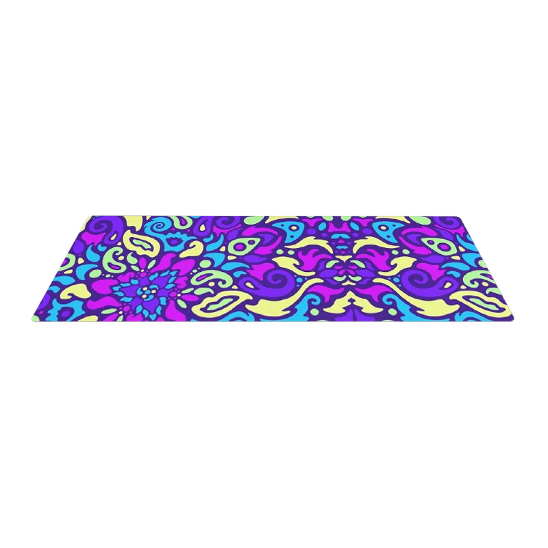 Psychedelic Maximalist Yoga Mats image 0