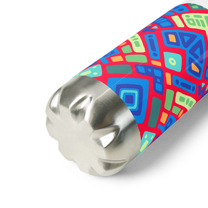 Psychedelic Maximalist Stainless Steel Water Bottles image 2