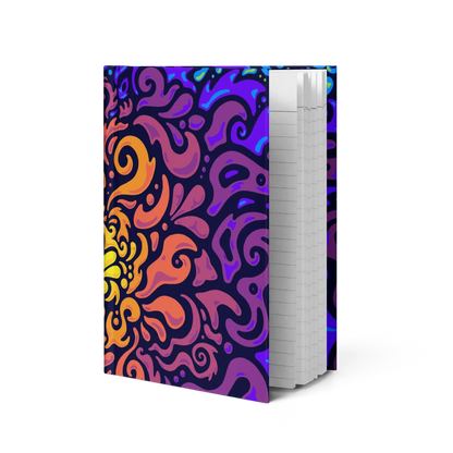 Visual Dopamine Hardcover Journal - Art Print Cover - Design By Nissa