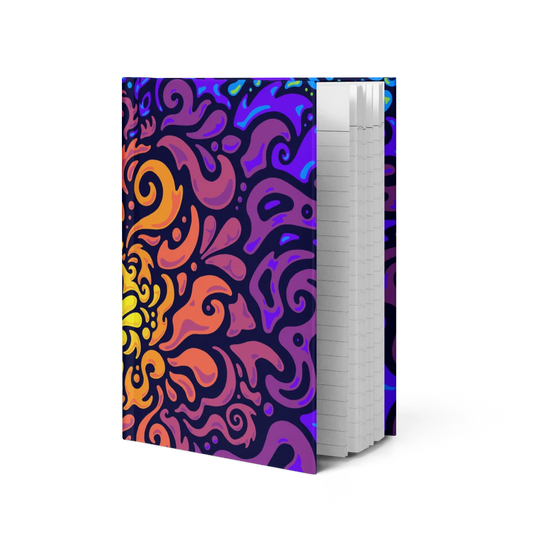 Psychedelic Maximalist Hardcover Journals - Chroma Burst