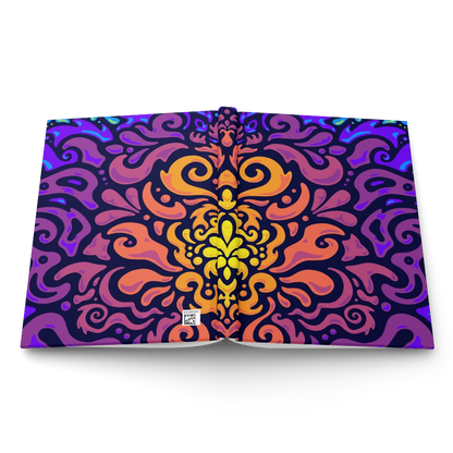 Visual Dopamine Hardcover Journal - Art Print Cover - Design By Nissa