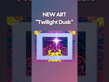 Twilight Dusk | Mesmerizing Color-Shifting #DopamineArt #dopaminedecor