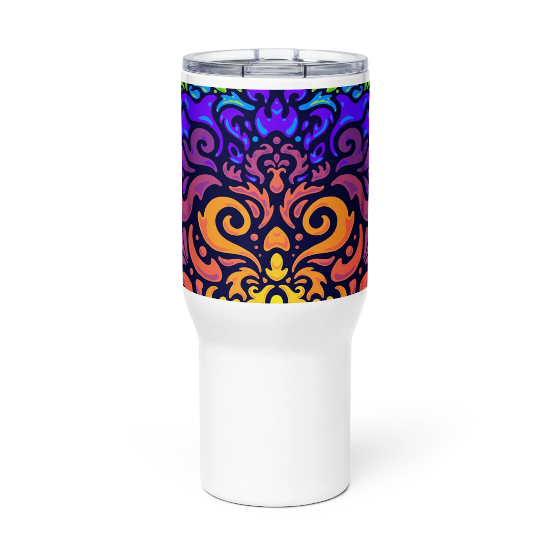 Psychedelic Art Travel Mug - Design By Nissa