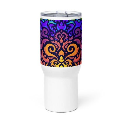 Psychedelic Art Travel Mug - Design By Nissa