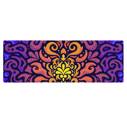 Psychedelic Maximalist Yoga Mats