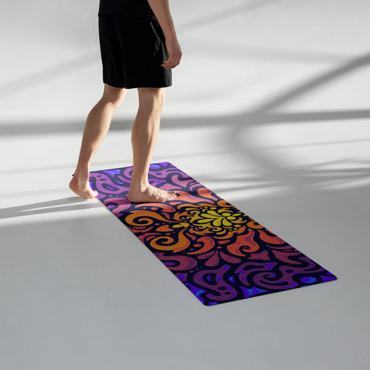 Psychedelic Maximalist Yoga Mats image 9